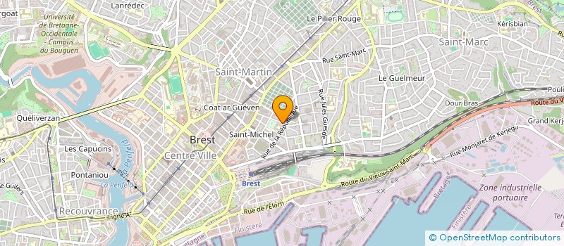 localisation de l'entreprise 831 362 918  à BREST