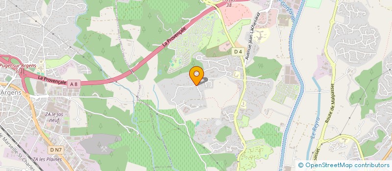 localisation de l'entreprise 831 390 166  à FREJUS