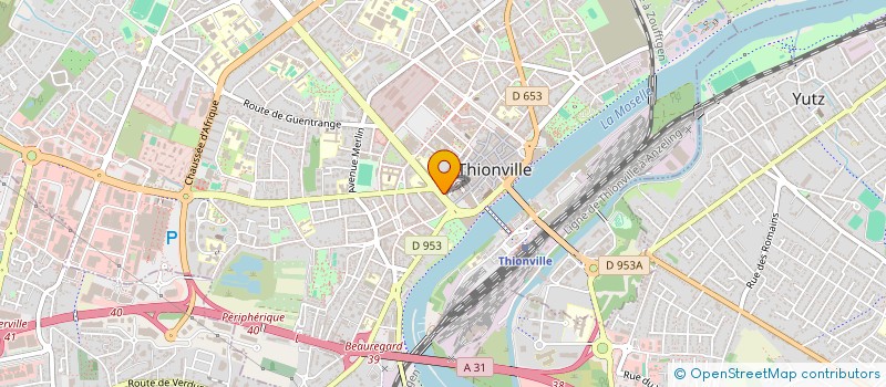 localisation de l'entreprise 831 399 613 à THIONVILLE