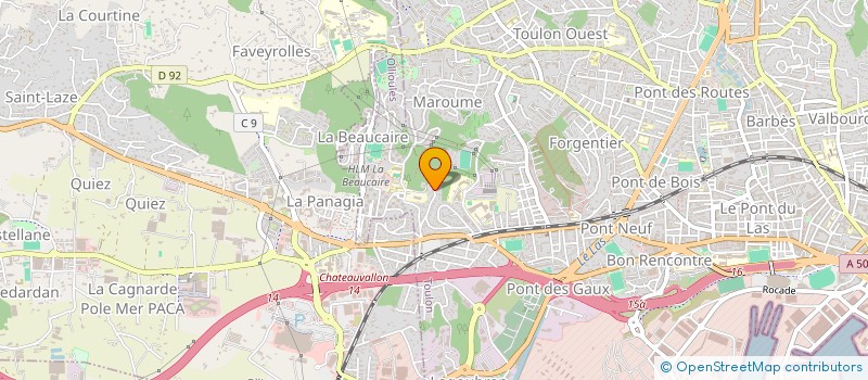 localisation de l'entreprise 831 404 710  à LA VALETTE-DU-VAR