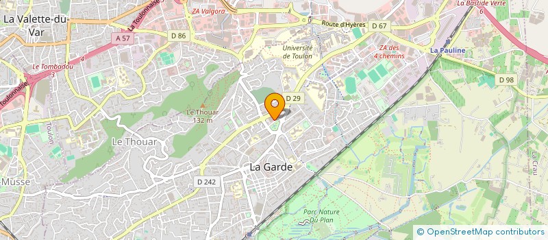 localisation de l'entreprise 831 419 023   TOULON