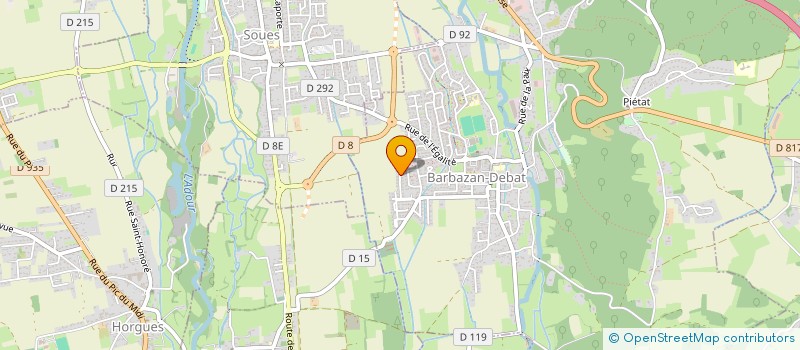 localisation de l'entreprise 831 430 988   BARBAZAN-DEBAT