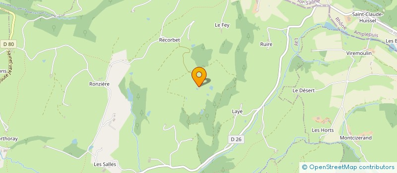 localisation de l'entreprise 831 436 340   BRINDAS