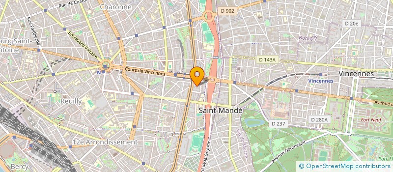 localisation de l'entreprise 831 470 893   PARIS