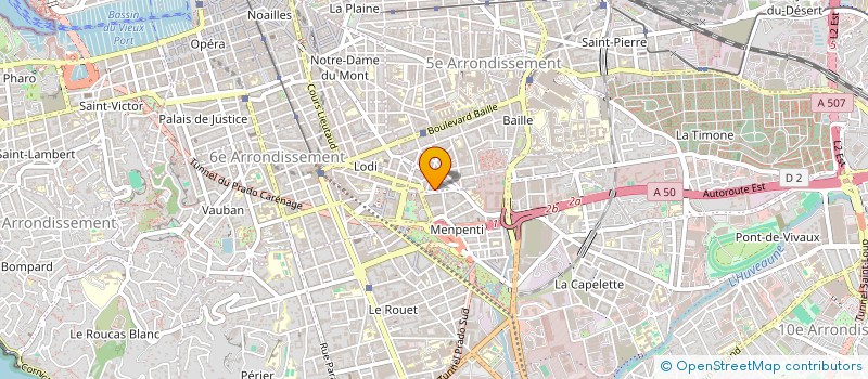 localisation de l'entreprise 831 476 841 à MARSEILLE