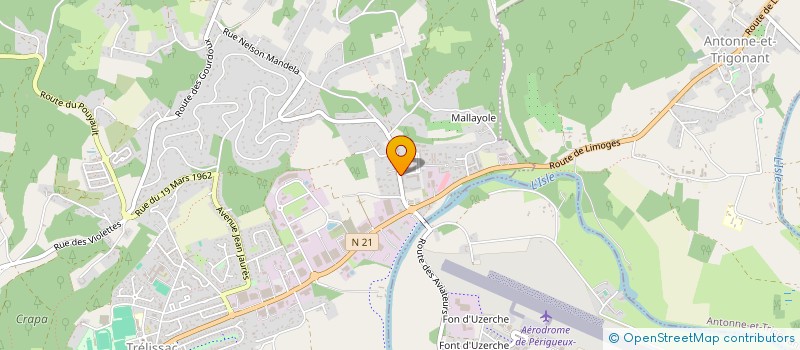 localisation de l'entreprise 831 504 683  à BRUGES