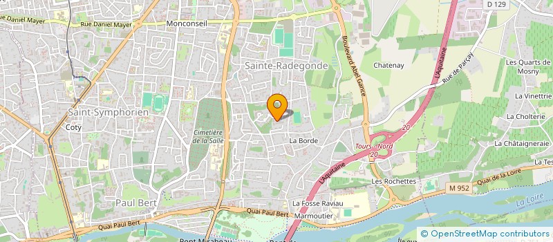 localisation de l'entreprise 831 506 142   TOURS