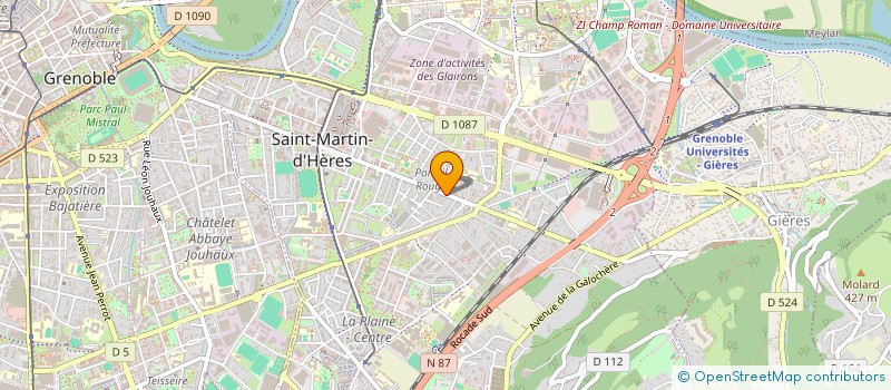 localisation de l'entreprise 831 506 480   SAINT-MARTIN-D'HERES