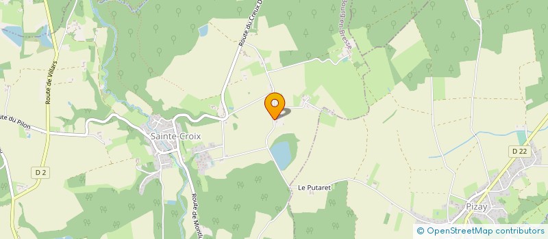 localisation de l'entreprise 831 545 777   SAINTE-CROIX