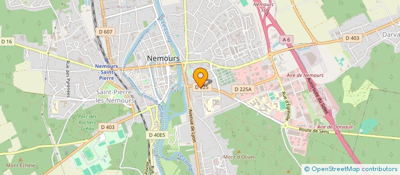 localisation de l'entreprise 831 549 779   NEMOURS