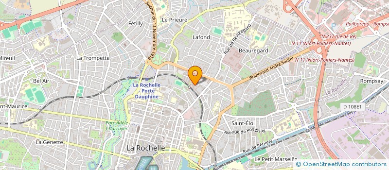 localisation de l'entreprise 831 553 300   LA ROCHELLE