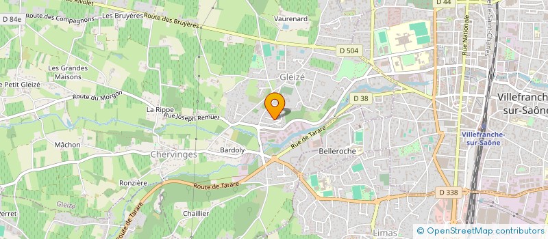 localisation de l'entreprise 831 557 541   SOUCIEU-EN-JARREST