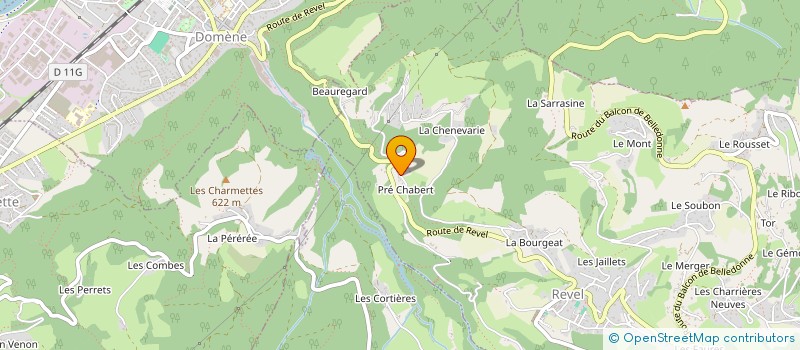 localisation de l'entreprise 831 562 608   REVEL