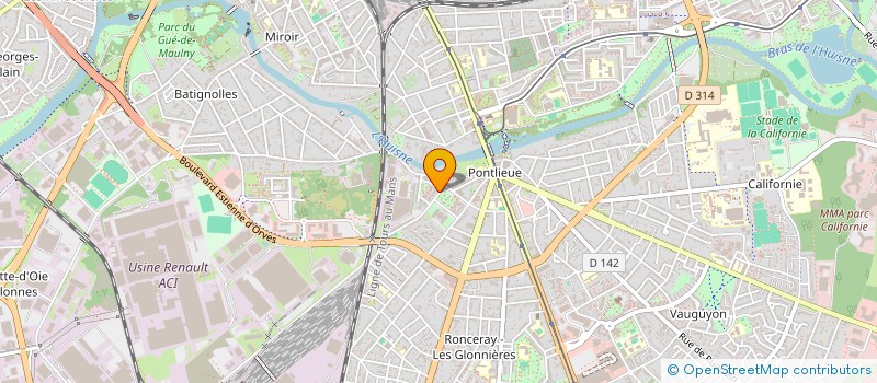 localisation de l'entreprise 831 568 761 à LE MANS
