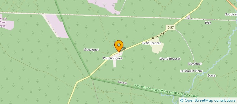 localisation de l'entreprise 831 590 104   MORCENX-LA-NOUVELLE