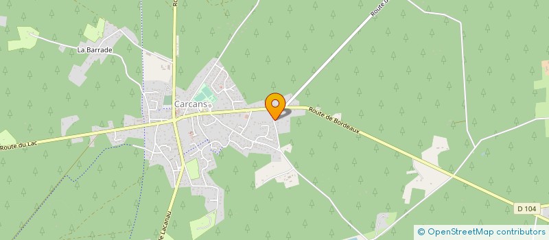 localisation de l'entreprise 831 607 486   HOURTIN