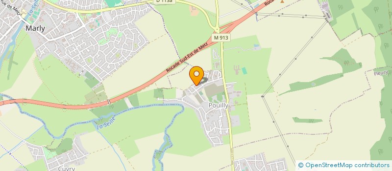 localisation de l'entreprise 831 614 771   METZ