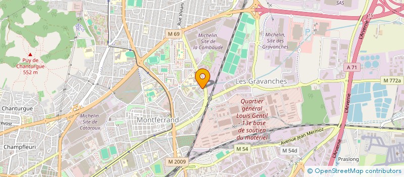 localisation de l'entreprise 831 615 331   CLERMONT-FERRAND