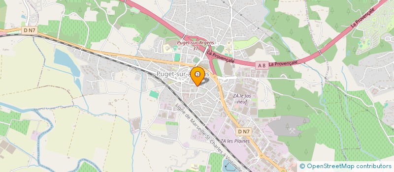localisation de l'entreprise 831 629 894 à PUGET-SUR-ARGENS