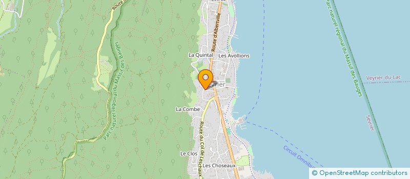 localisation de l'entreprise 831 633 425   SEVRIER