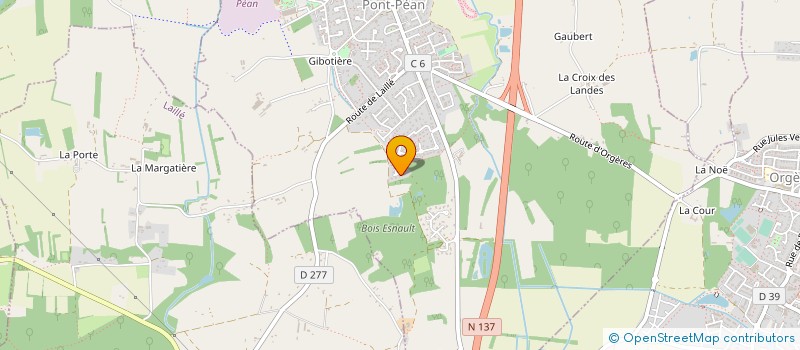 localisation de l'entreprise 831 637 475   PONT-PEAN