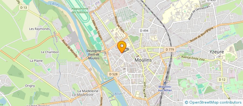 localisation de l'entreprise 831 655 311   YZEURE