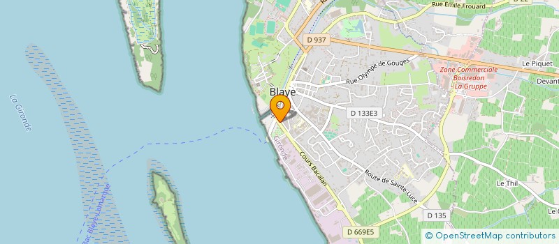 localisation de l'entreprise 831 668 991   BLAYE