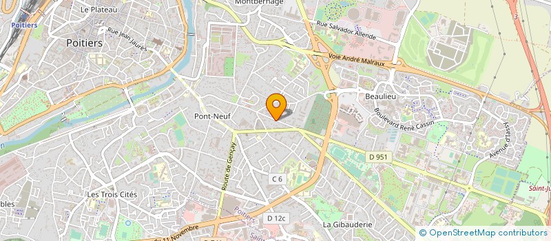 localisation de l'entreprise 831 674 460 à POITIERS