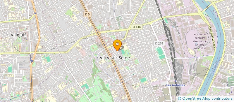 localisation de l'entreprise 831 674 973   VITRY-SUR-SEINE