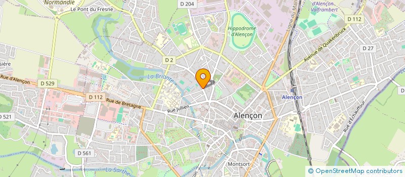 localisation de l'entreprise 831 675 822 à ALENCON