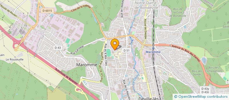 localisation de l'entreprise 831 705 611   TOURS
