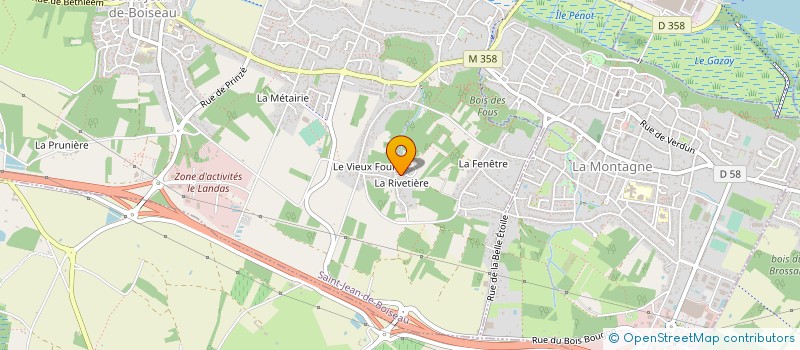 localisation de l'entreprise 831 708 151   BELLEVIGNE-EN-LAYON