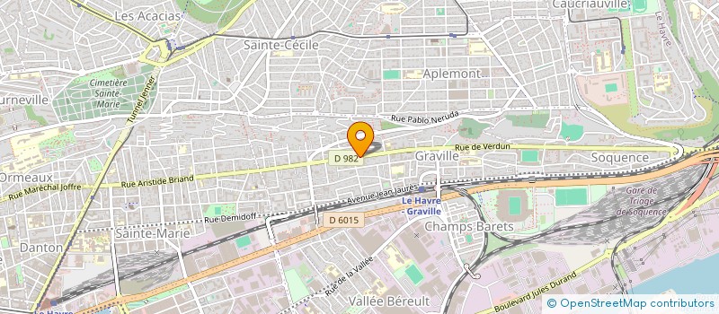 localisation de l'entreprise 831 722 269   LE HAVRE