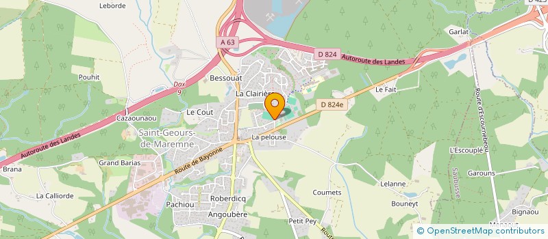 localisation de l'entreprise 831 733 480   RIVIERE-SAAS-ET-GOURBY