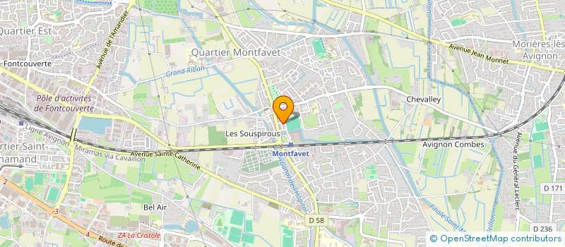 localisation de l'entreprise 831 737 275   AVIGNON