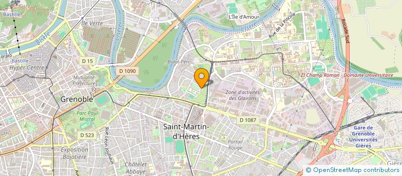 localisation de l'entreprise 831 746 698 à SAINT-MARTIN-D'HERES