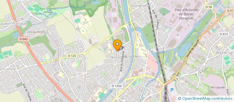 localisation de l'entreprise 831 751 607  à CUINCY