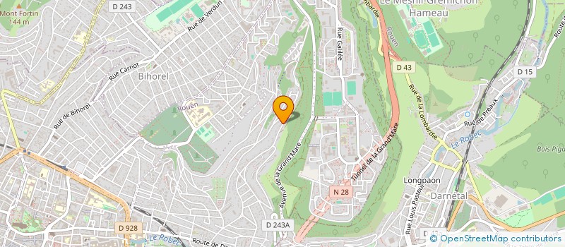 localisation de l'entreprise 831 756 689   LE GRAND-QUEVILLY