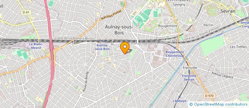 localisation de l'entreprise 831 763 982 à AULNAY SOUS BOIS