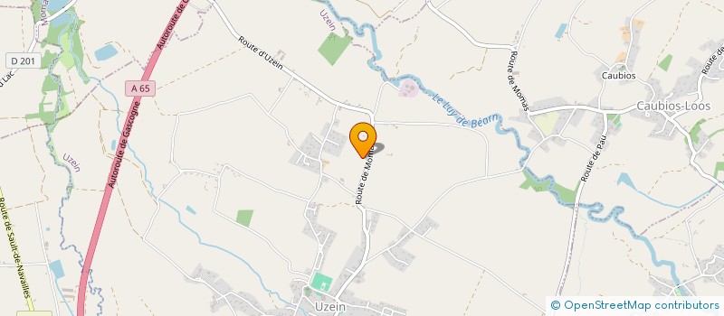 localisation de l'entreprise 831 769 971   CAUBIOS-LOOS