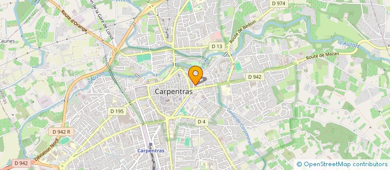 localisation de l'entreprise 831 774 922  à CARPENTRAS