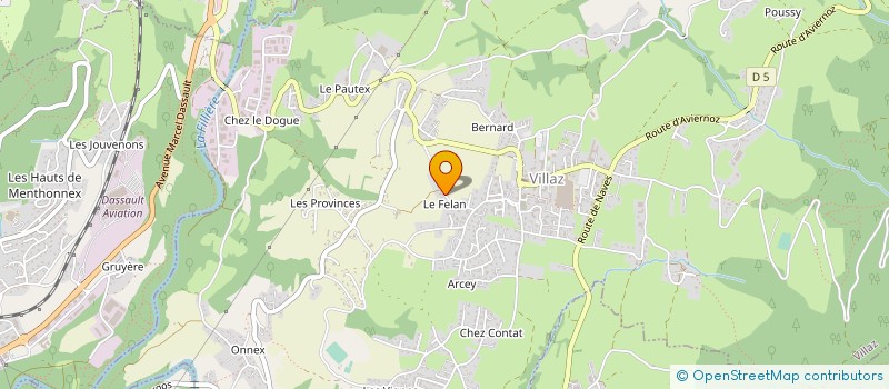 localisation de l'entreprise 831 782 891 à ANNECY