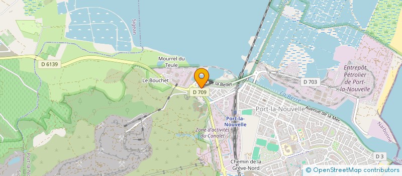 localisation de l'entreprise 831 791 876   PORT-LA-NOUVELLE