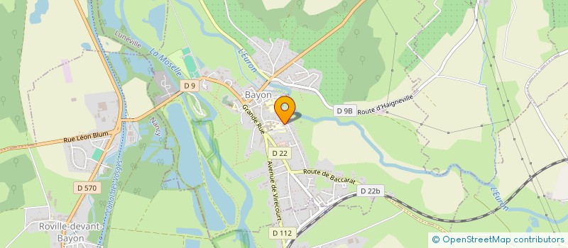 localisation de l'entreprise 831 804 620   BAYON