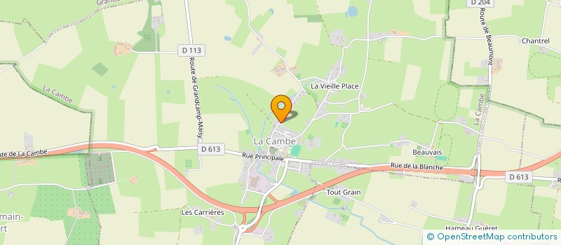 localisation de l'entreprise 831 809 207   ISIGNY-SUR-MER