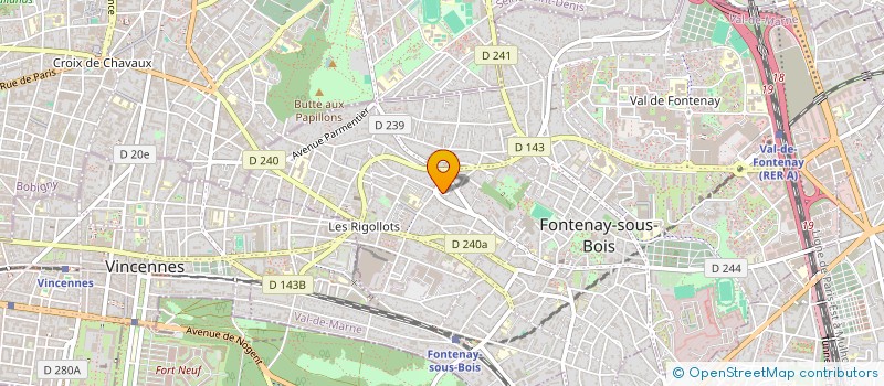 localisation de l'entreprise 831 810 635  à VILLIERS-SUR-MARNE