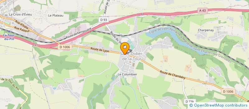 localisation de l'entreprise 831 810 973   SAINT-DIDIER-DE-LA-TOUR