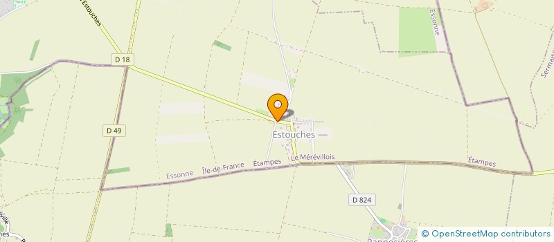 localisation de l'entreprise 831 813 076   LE MEREVILLOIS