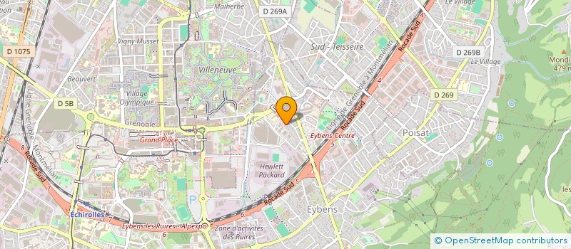 localisation de l'entreprise 831 813 233   EYBENS