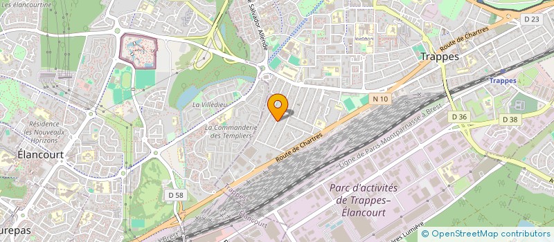 localisation de l'entreprise 831 813 514  à TRAPPES